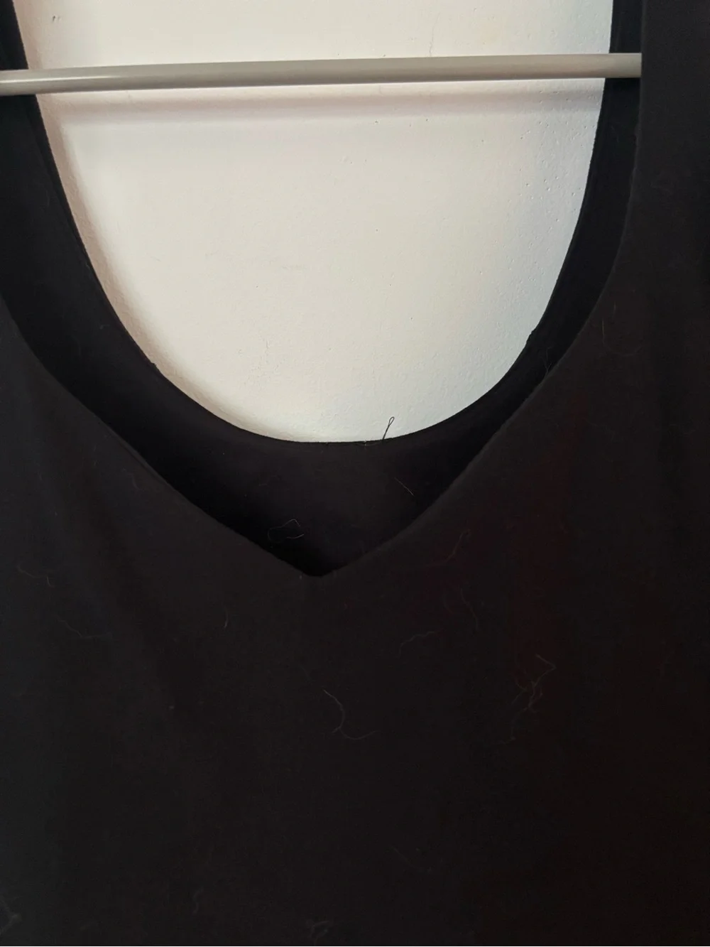 lululemon black stretchy athletic padded sports bra crop tank top workout top🖤